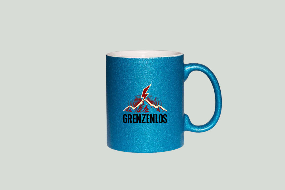 Gipfelkracher -  Glitzer-Keramiktasse – Bild 19