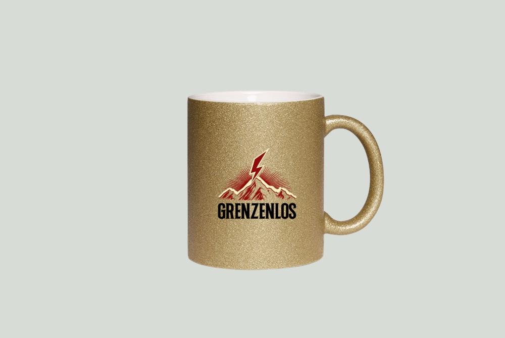 Gipfelkracher -  Glitzer-Keramiktasse – Bild 18