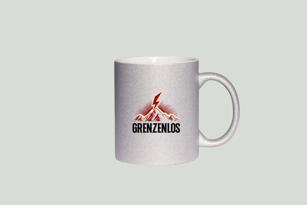 Gipfelkracher -  Glitzer-Keramiktasse – Bild 14