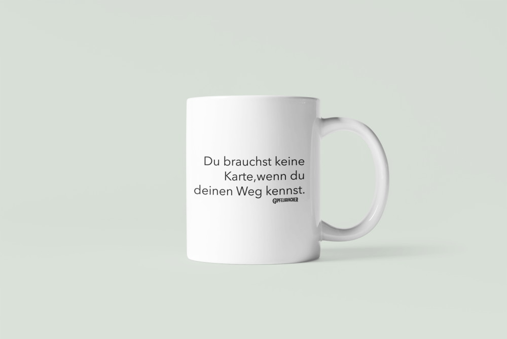 Gipfelkracher -  Keramiktasse weiß – Bild 6